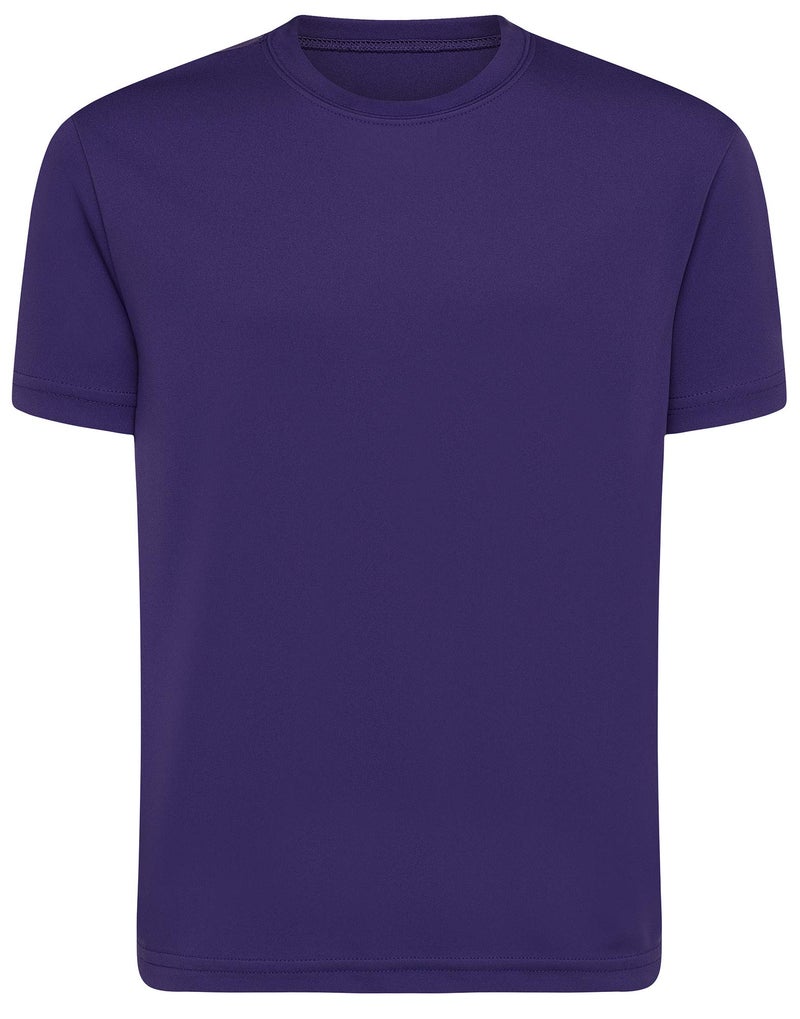 Opna Youth Boys Dri Fit Athletic T Shirts for Boys & Girls Sports Undershirt â€“ Youth & Teen Sizes Purple-S - Image 1